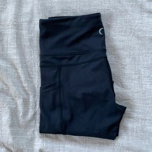 Zyia Black Pocket Light n Tight High-Rise 7/8 24”